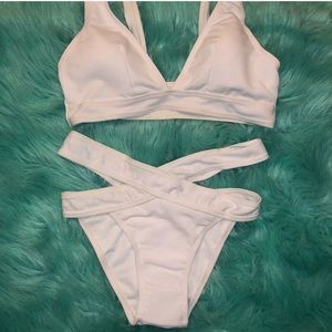 Zaful White Bikini